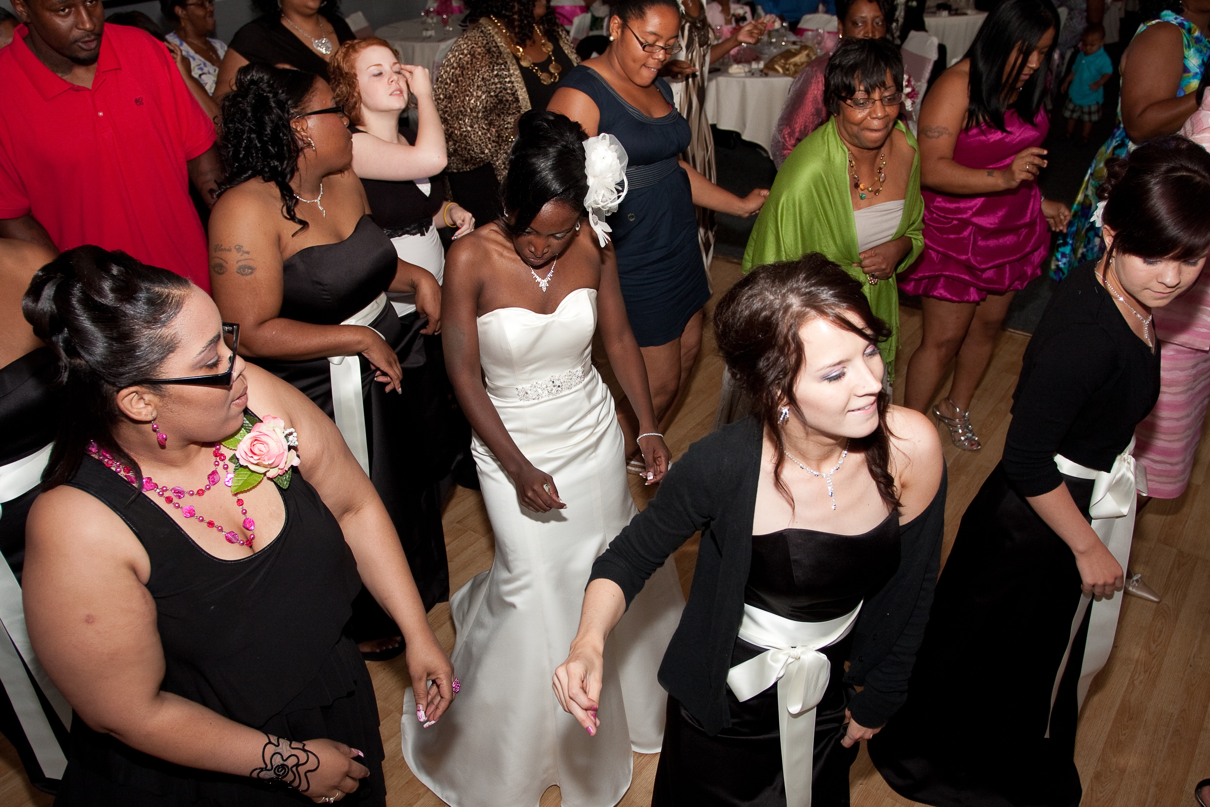 Bride Dancing At Her Wedding Reception Dayton Ohio Weddings